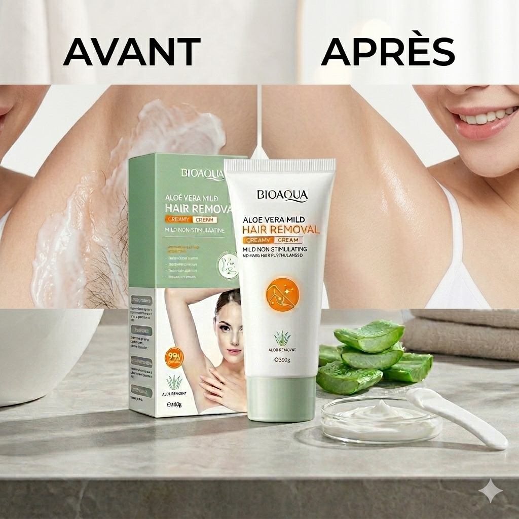 Crème Apaisante Post-Épilation